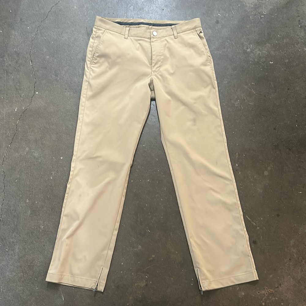 34 x 32 Bonobos Maid Men’s Tan Straight Leg Golf Pants